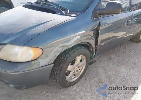 2006 Dodge Grand Caravan Sxt из США, поврежденный, VIN 2D4GP44L56R603386